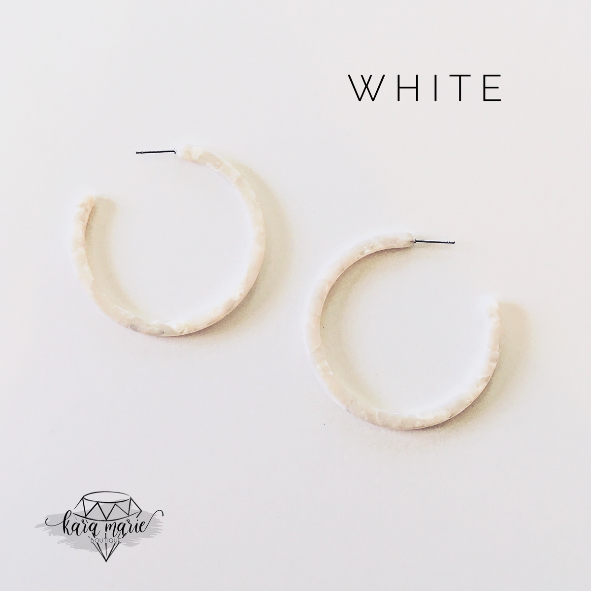 Hoop Earring - Large - Multiple Colors! - KaraMarie Boutique