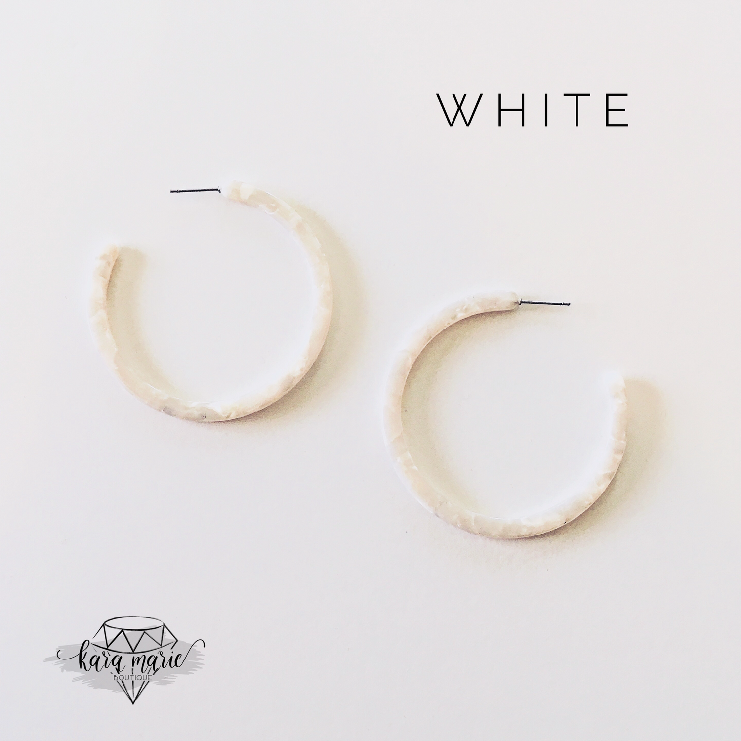 Hoop Earring - Large - Multiple Colors! - KaraMarie Boutique