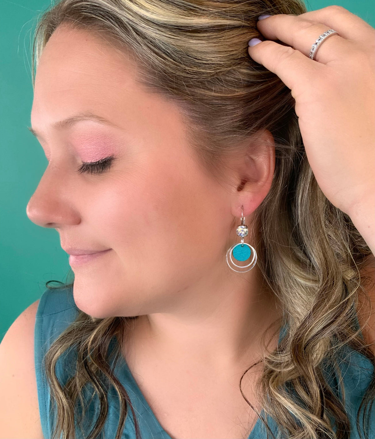 Blue Wonder Drop Earrings - KaraMarie