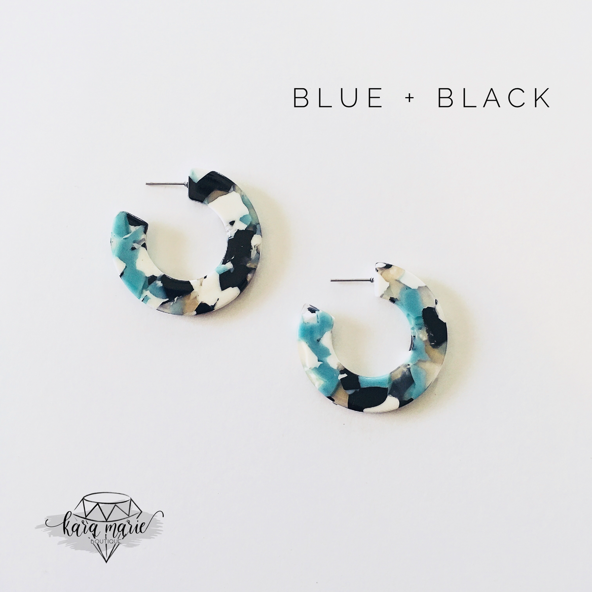 Hoop Earring - Medium - Multiple Colors! - KaraMarie Boutique