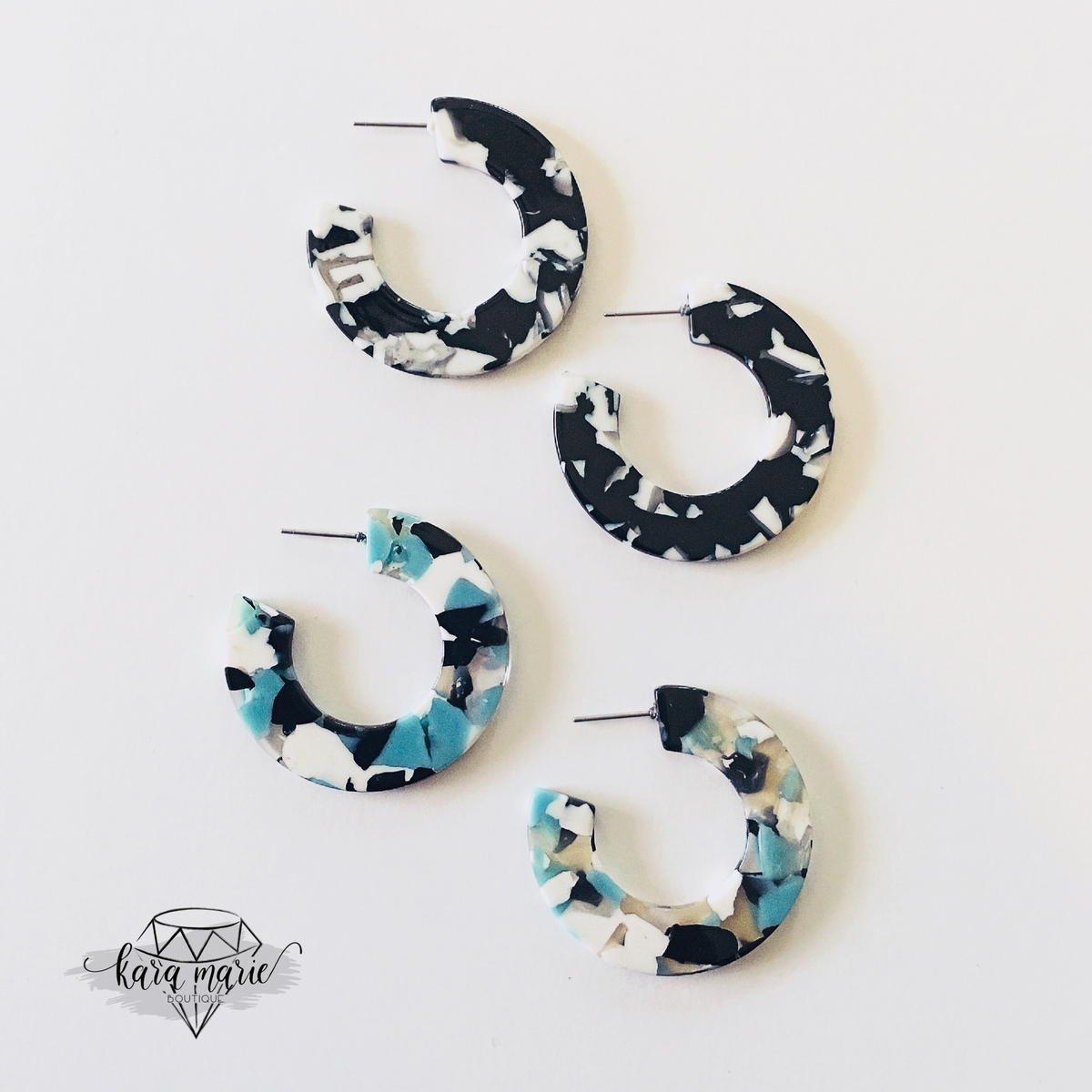 Hoop Earring - Medium - Multiple Colors! - KaraMarie Boutique