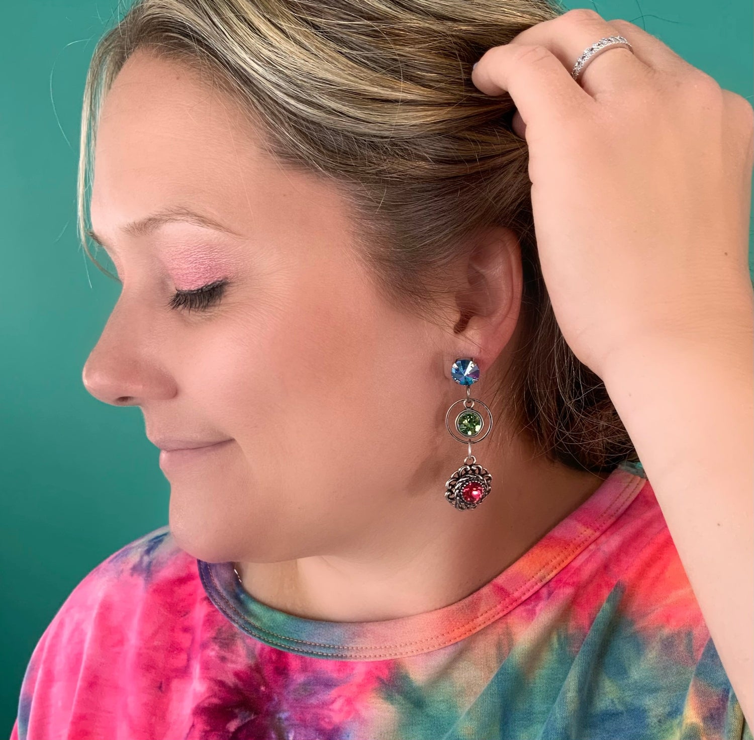 That Tie Dye Life Earrings