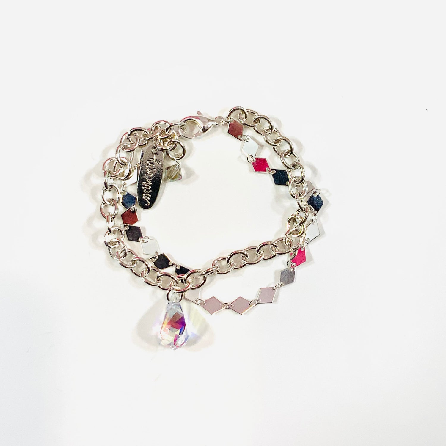 Helix Charm Double Chain Bracelet - KaraMarie