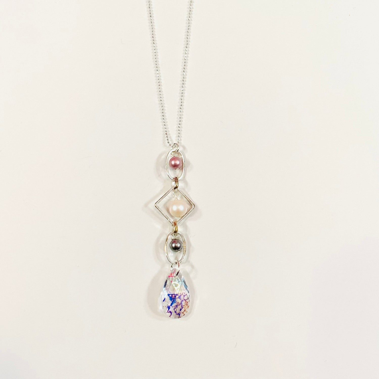 Floating Charm Sun Necklace