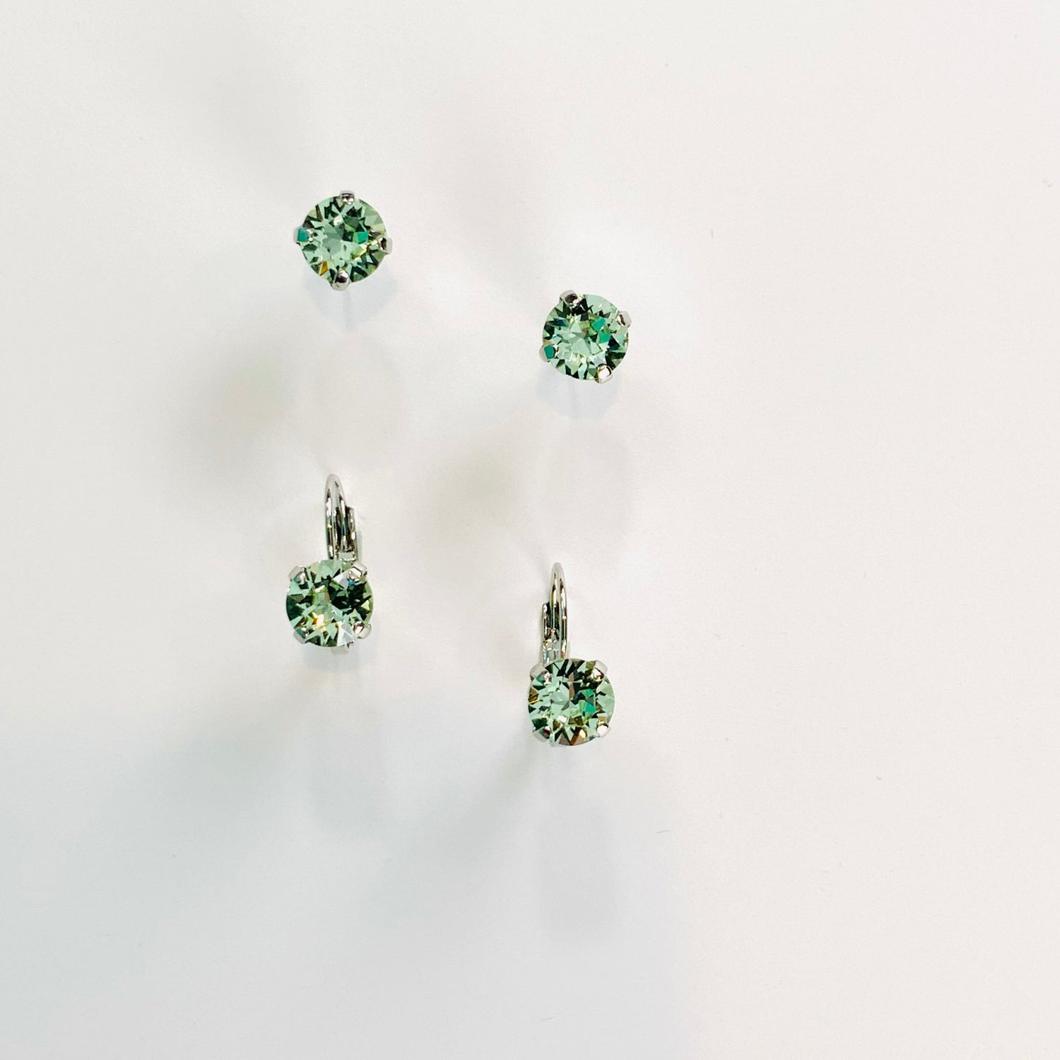 8mm Drop OR Post in Chrysolite