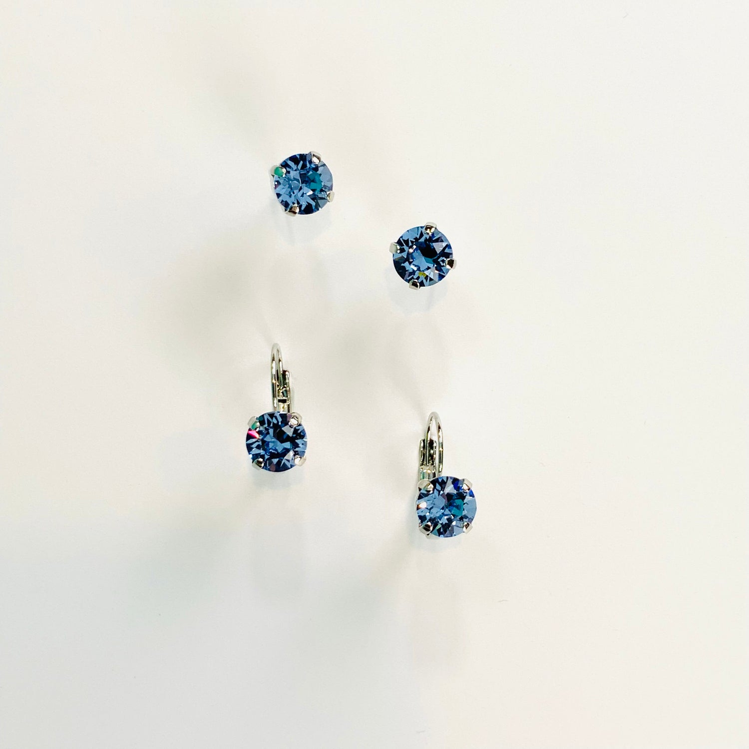 8mm Drop OR Post in Light Sapphire