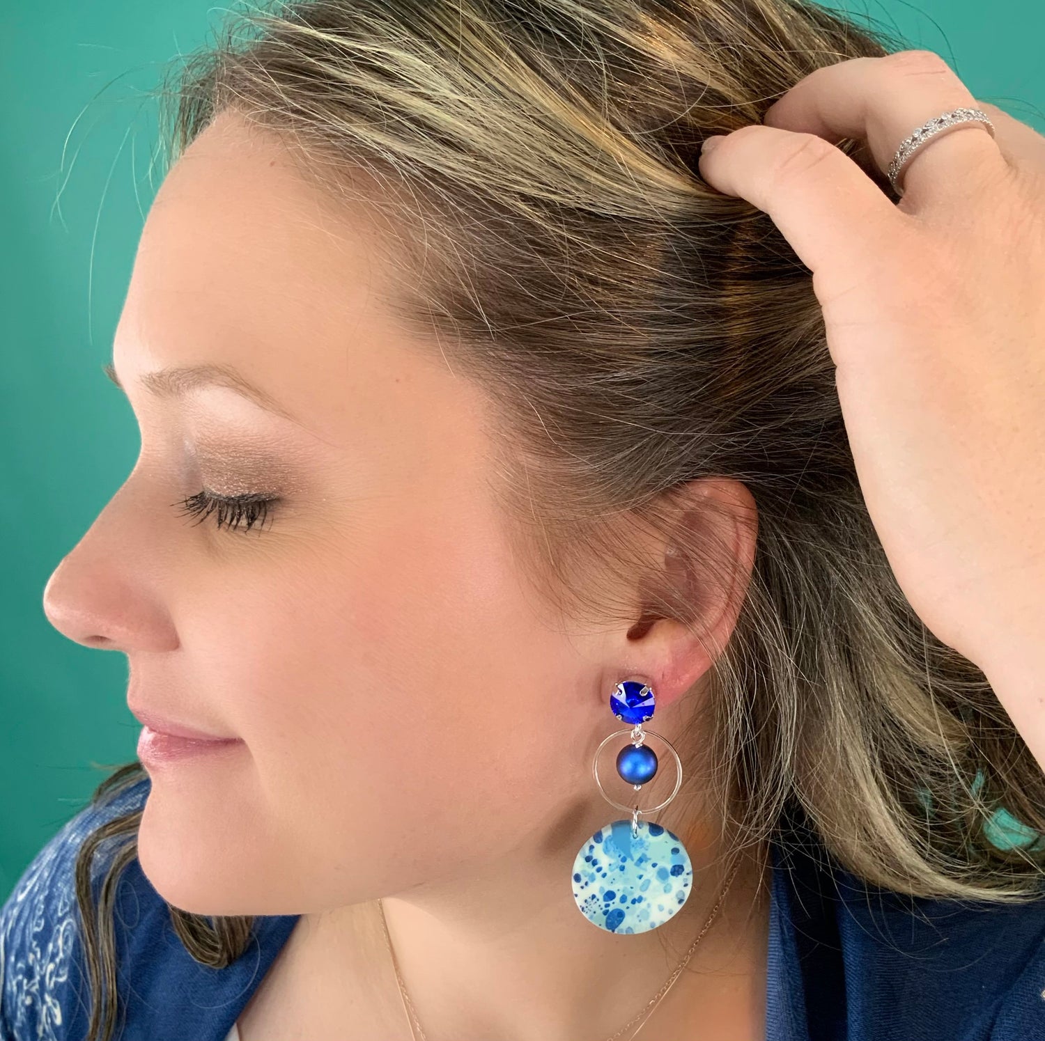 Ocean Wave Earrings
