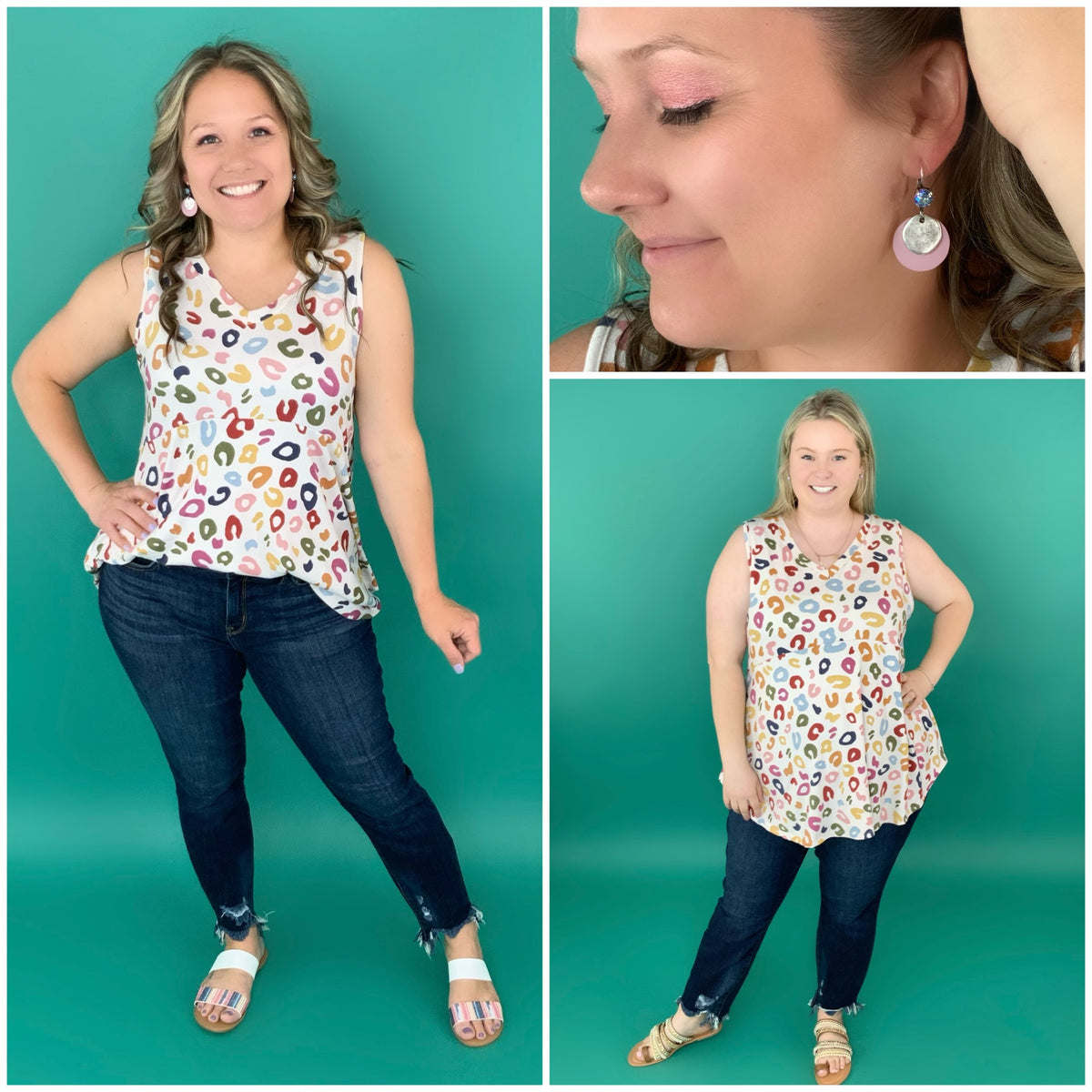 Mauve Drop Earrings - KaraMarie