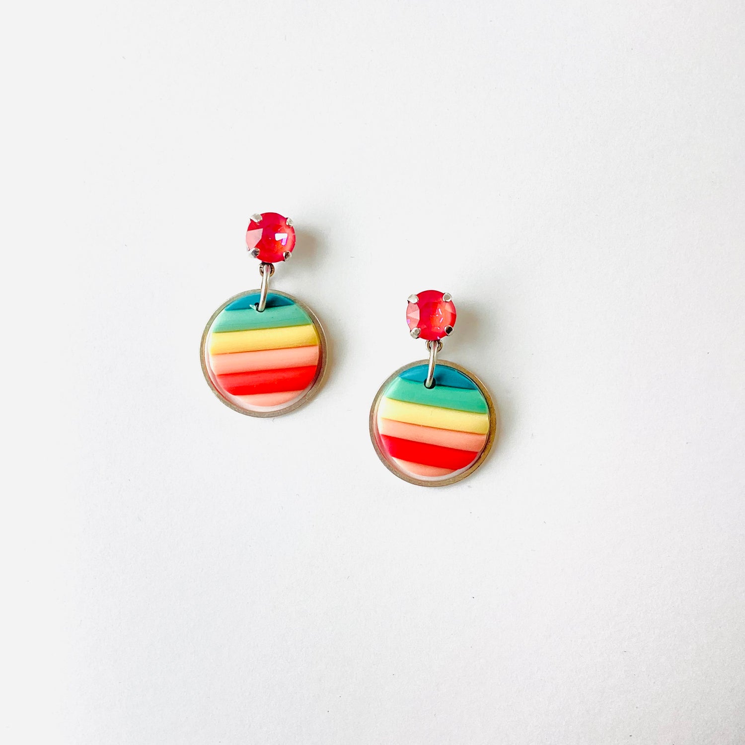 Rainbow Brite Earrings