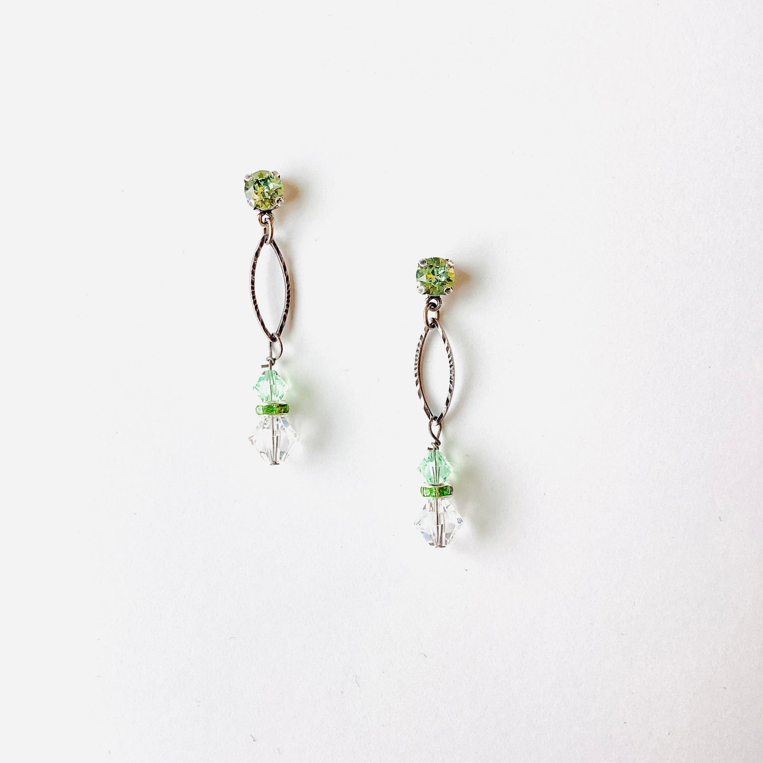 Cool It Now Earrings in Mint Green - KaraMarie