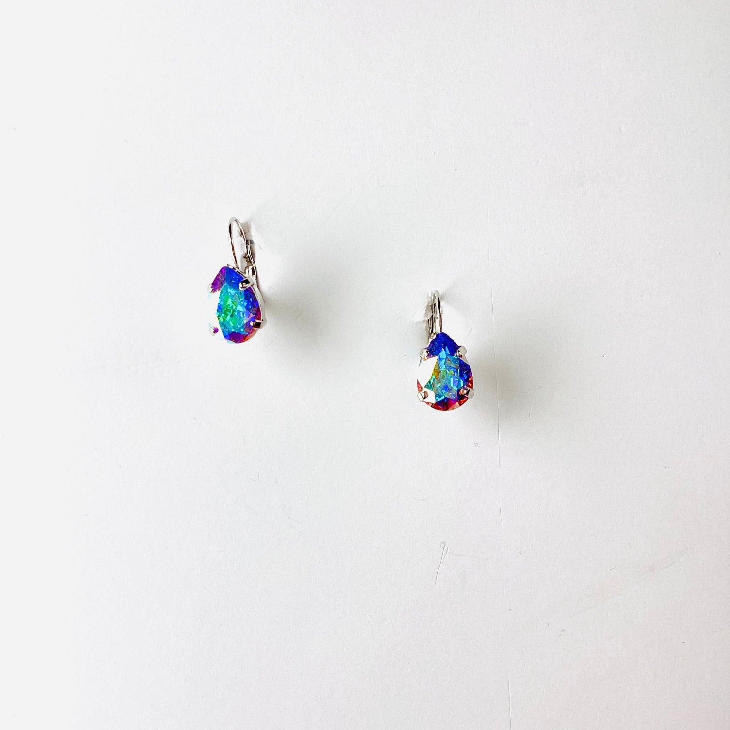 Small Teardrop Earrings in AB
