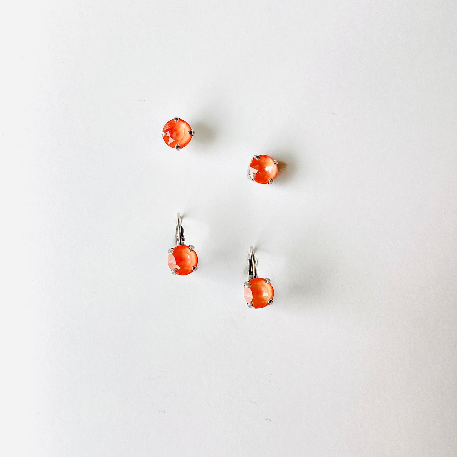 8mm Drop OR Post in Ultra Orange AB