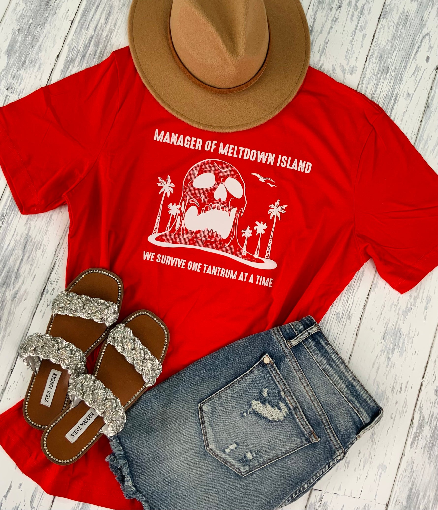 Manager of Meltdown Island Graphic Tee - KaraMarie