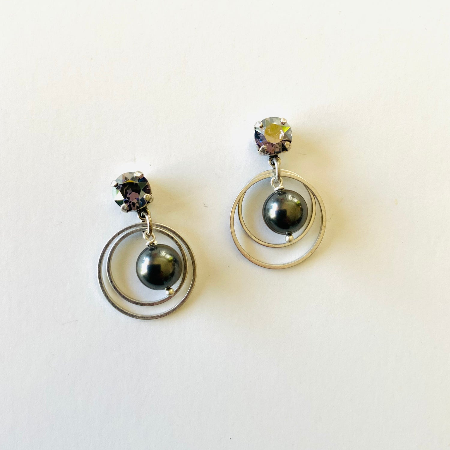The Whitney Earring featuring Tanzanite Champagne - KaraMarie