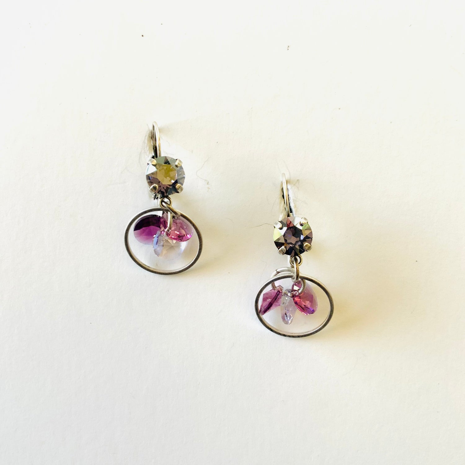 Delicate Charm Earring featuring Tanzanite Champagne - KaraMarie