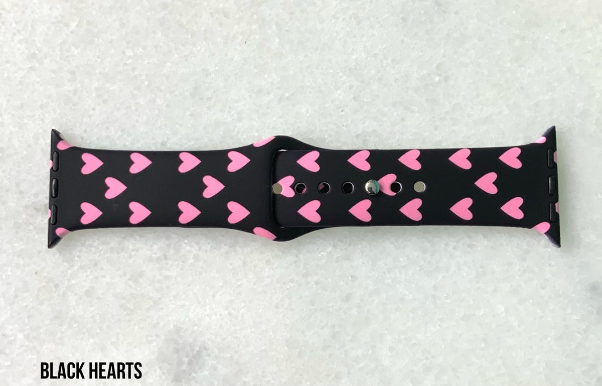 Silicone Apple Watch Band - Valentine's Collection - KaraMarie