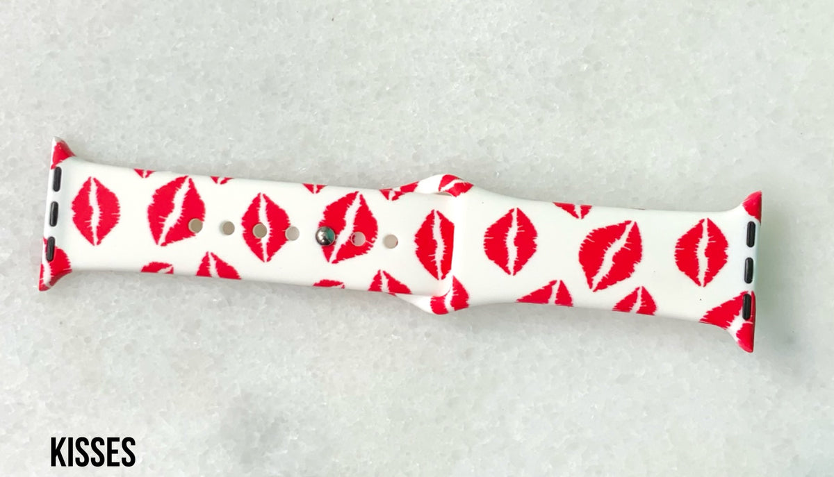 Silicone Apple Watch Band - Valentine's Collection - KaraMarie