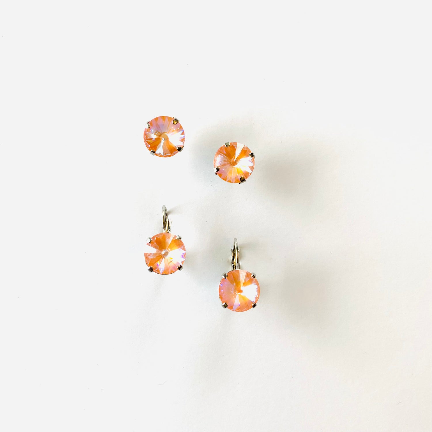 12mm Drop OR Post featuring Light Peach DeLite