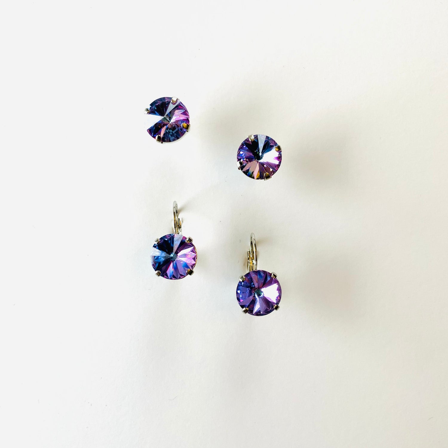 12mm Drop OR Post featuring Light Vitrail