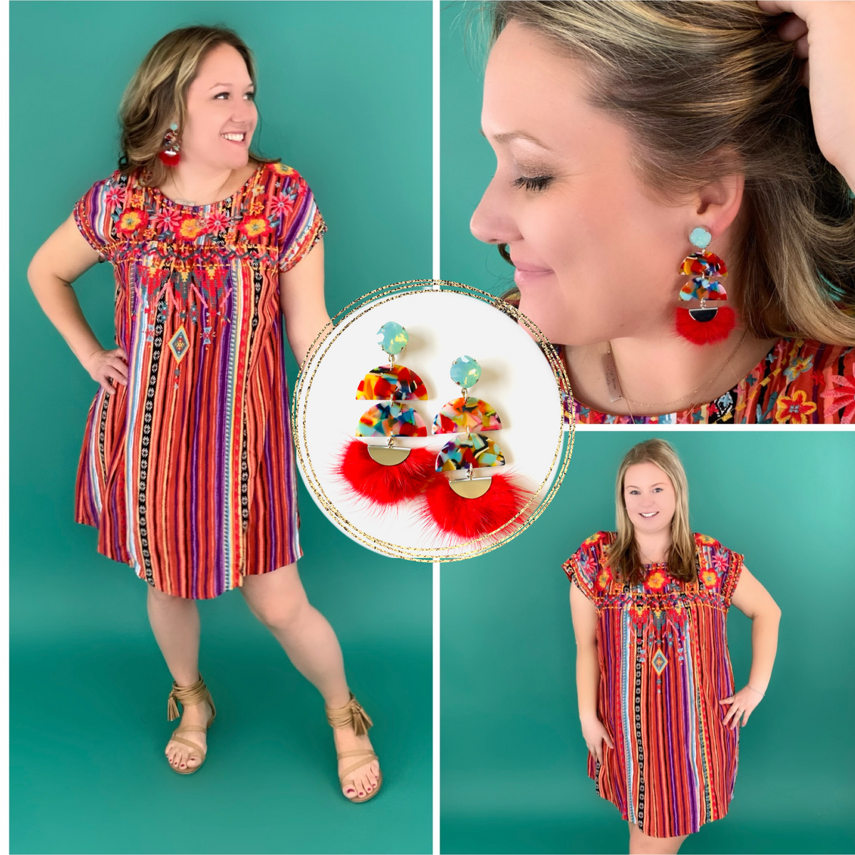 Vacation Sunset Earrings - KaraMarie
