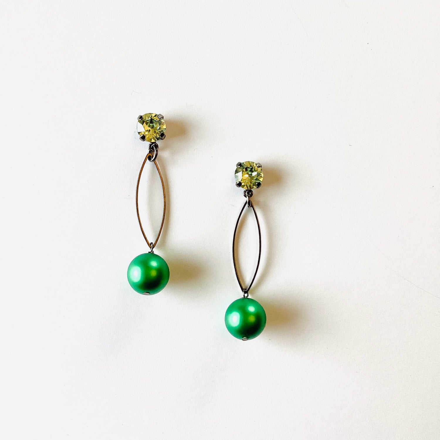 Fern Green Drop Earring
