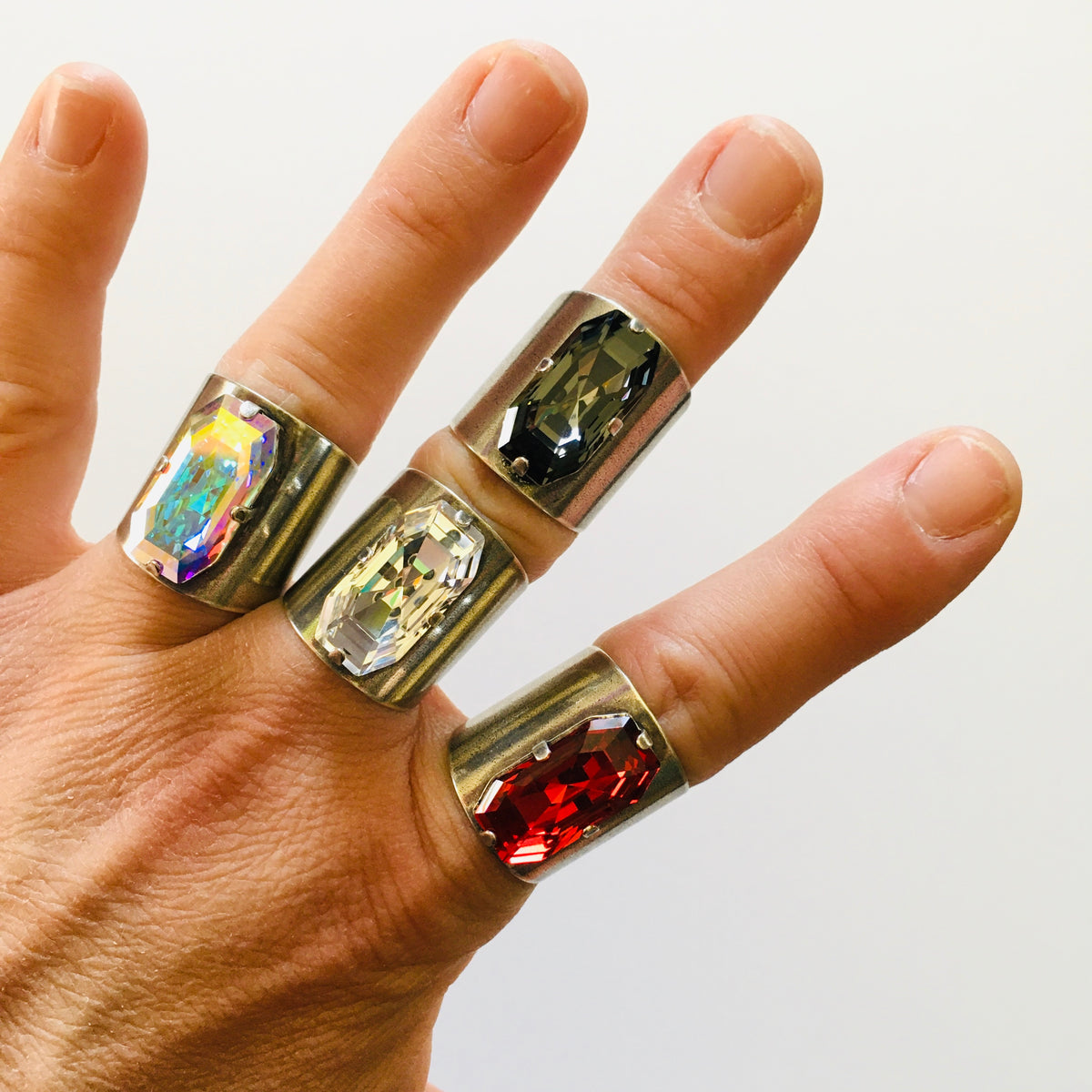 Long Rectangle Ring - KaraMarie Boutique