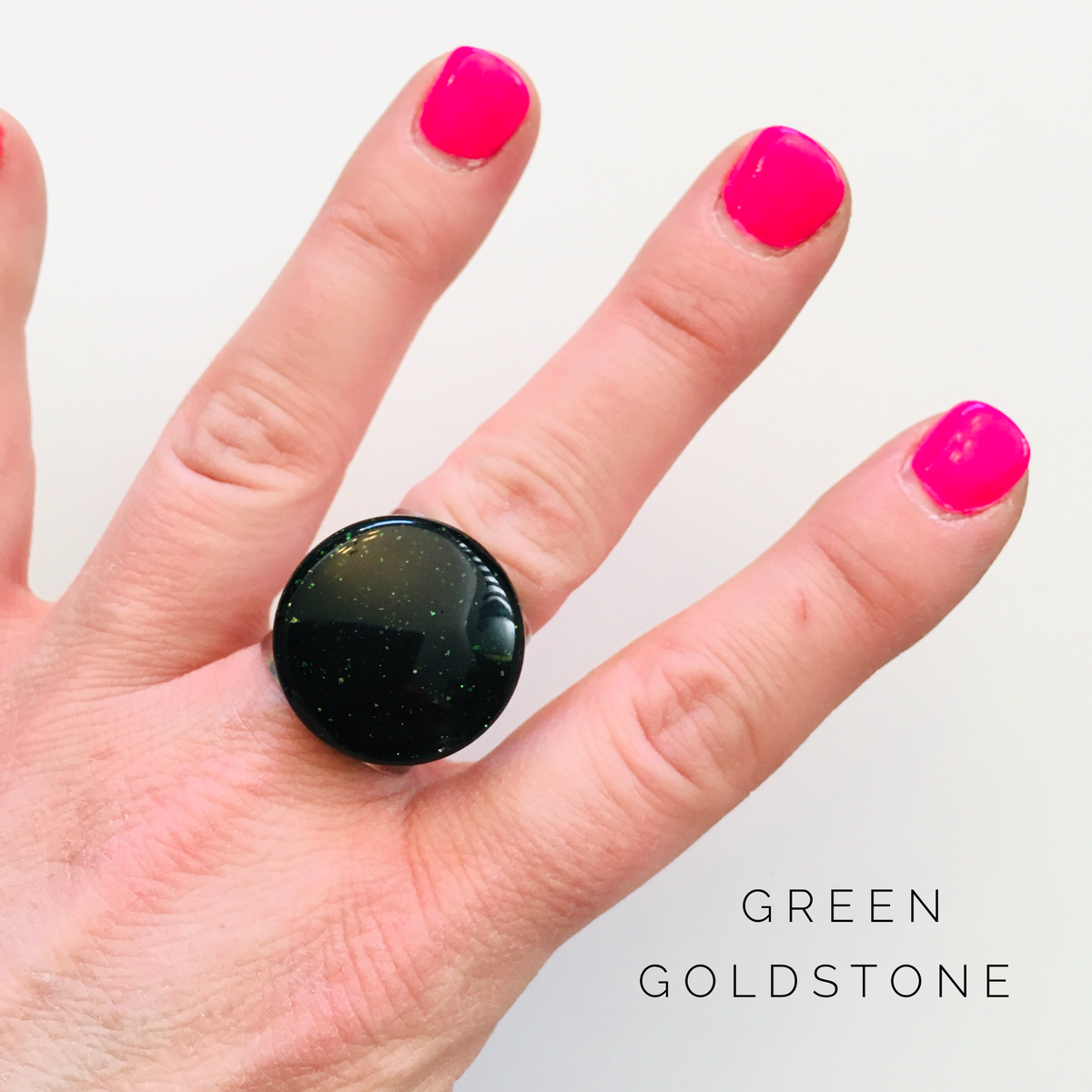 Semi-Precious Stone Ring - Multiple Colors - KaraMarie