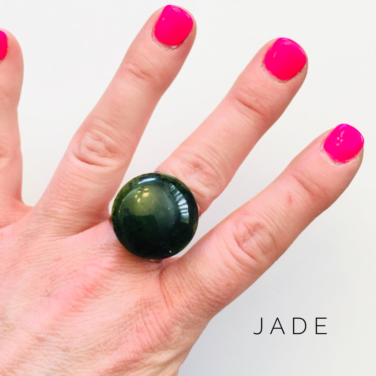 Semi-Precious Stone Ring - Multiple Colors - KaraMarie