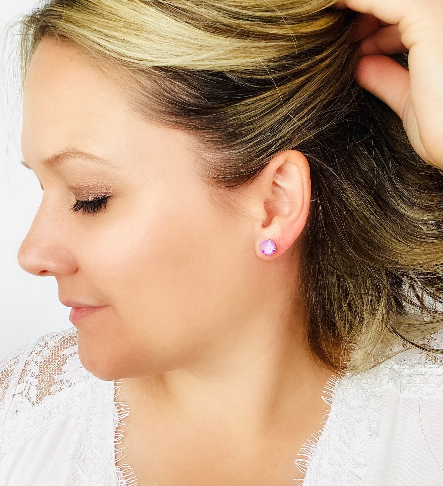 8mm Drop OR Post in Unicorn