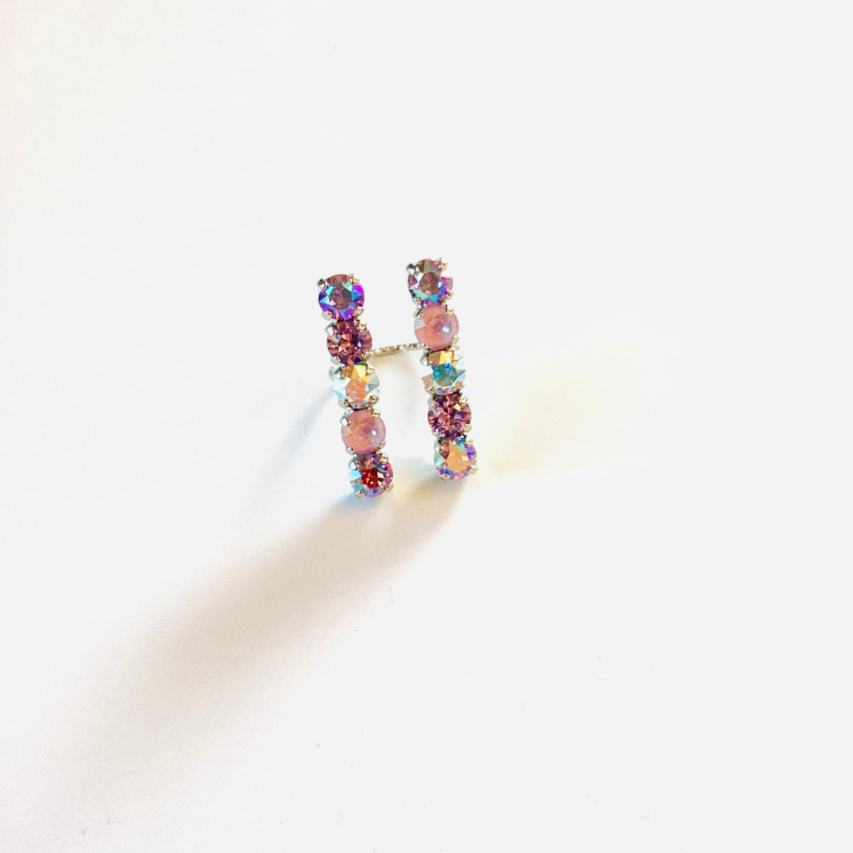Double Bar Ring in Purple Hues - KaraMarie