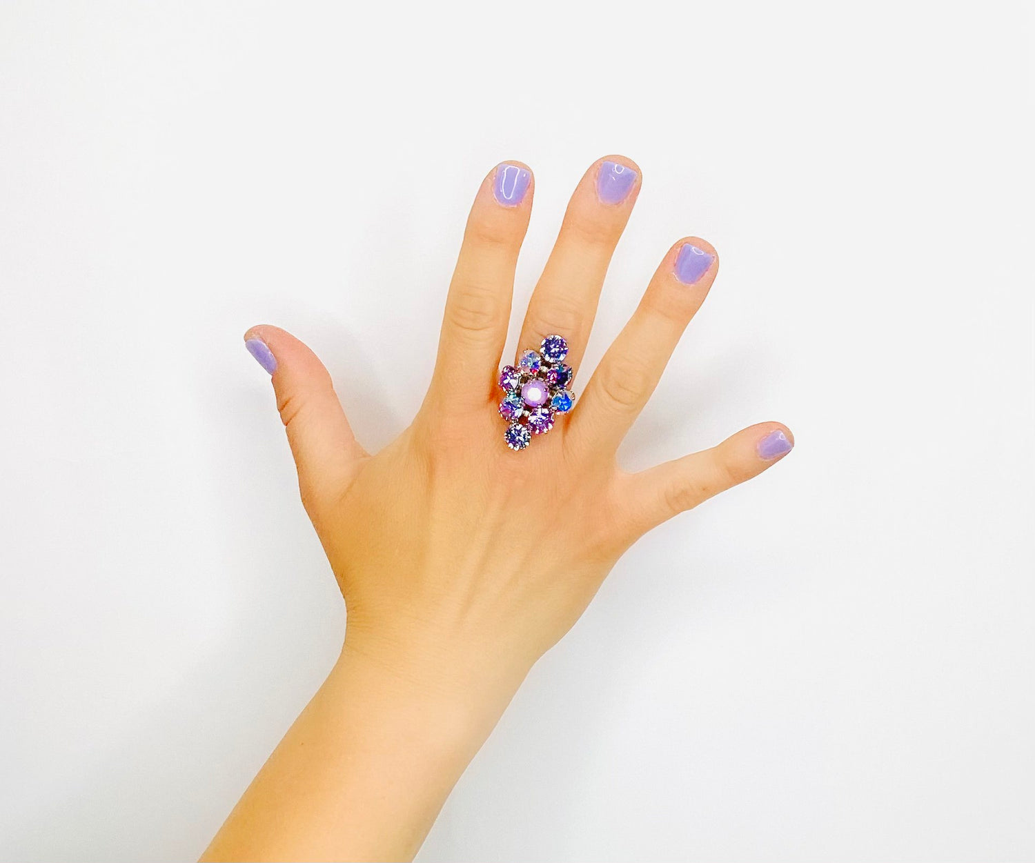 Polka Dot Ring in Unicorn