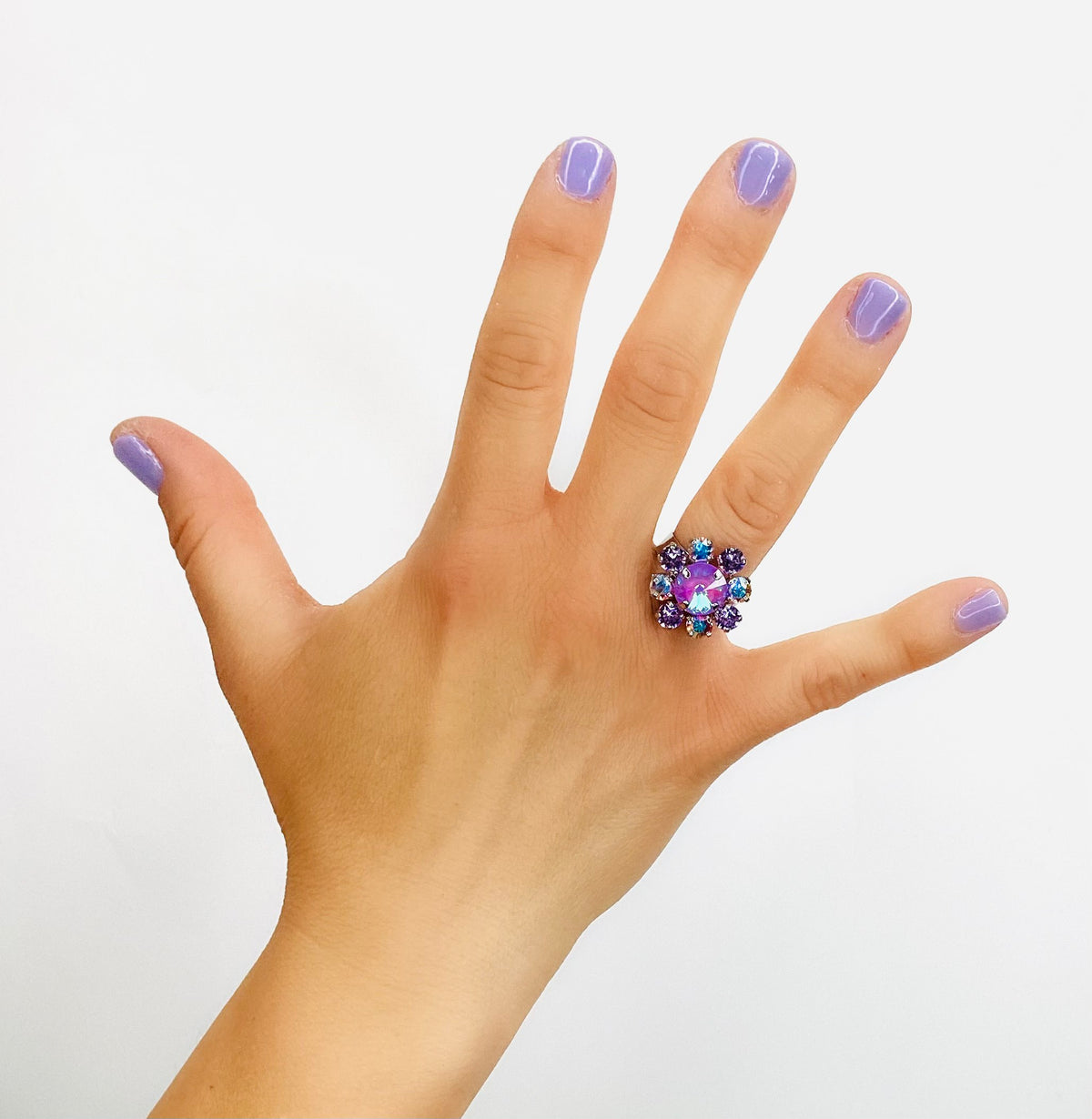 Flower Ring in Unicorn - KaraMarie