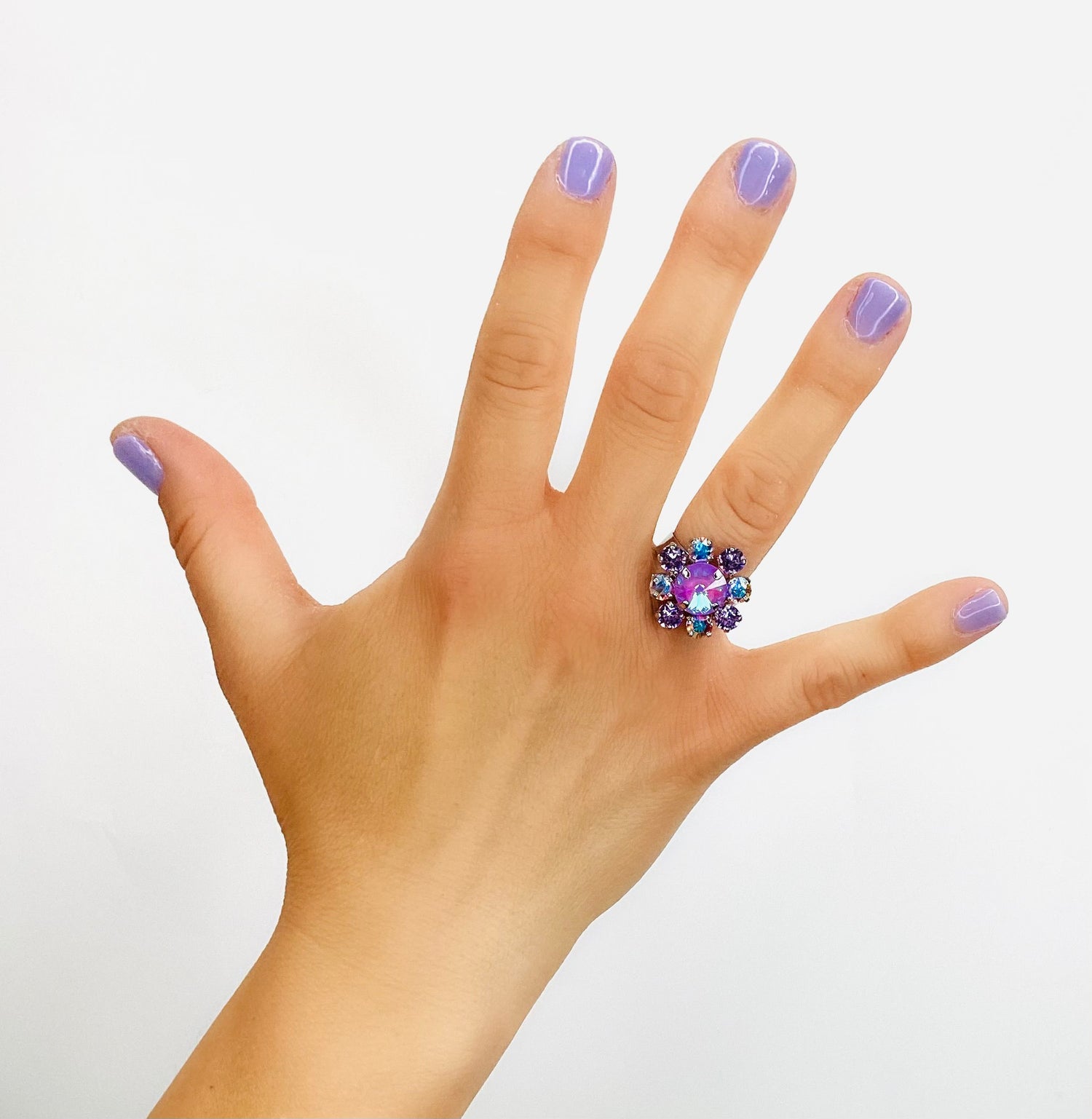 Flower Ring in Unicorn - KaraMarie