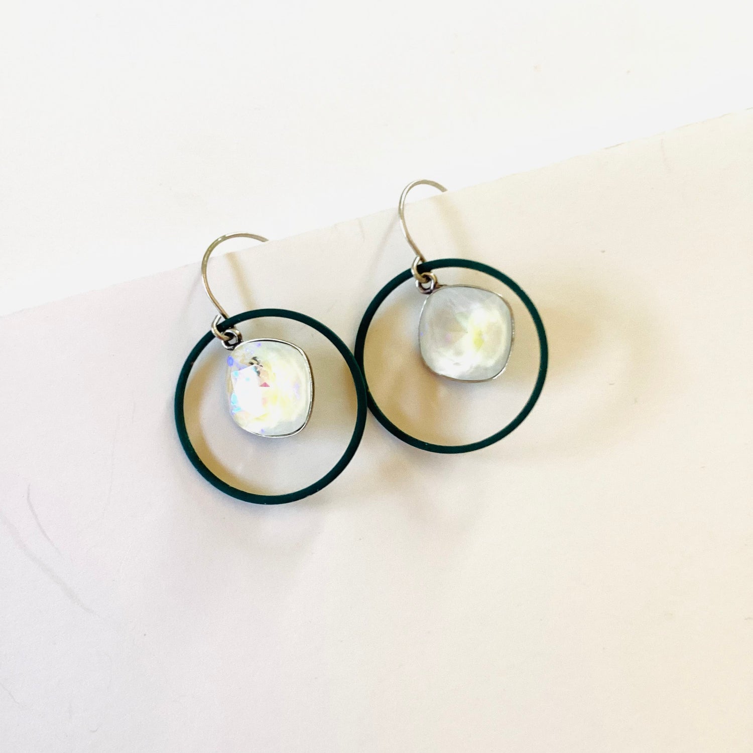 Teal The End Earrings