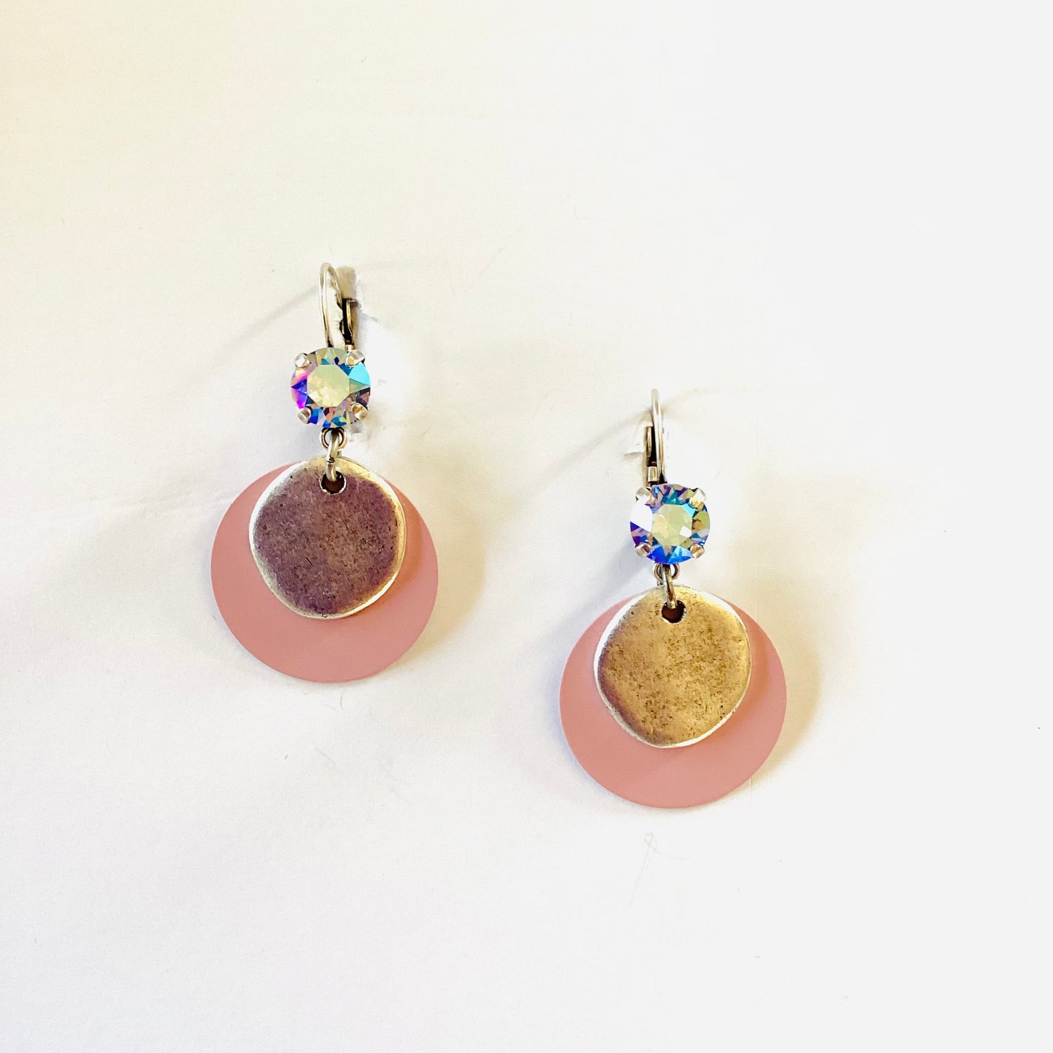 Mauve Drop Earrings - KaraMarie
