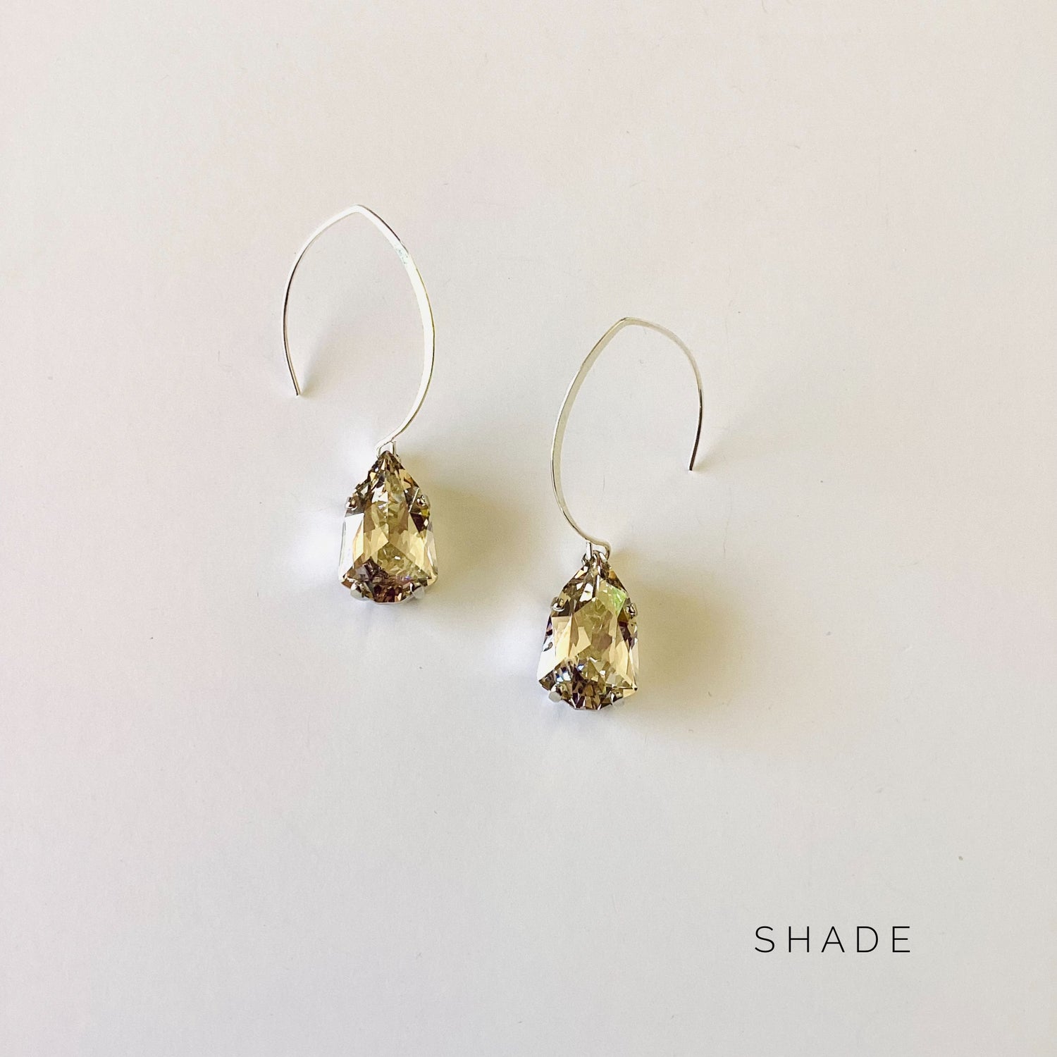 Trilliant Drop Earrings {Multiple Colors!}