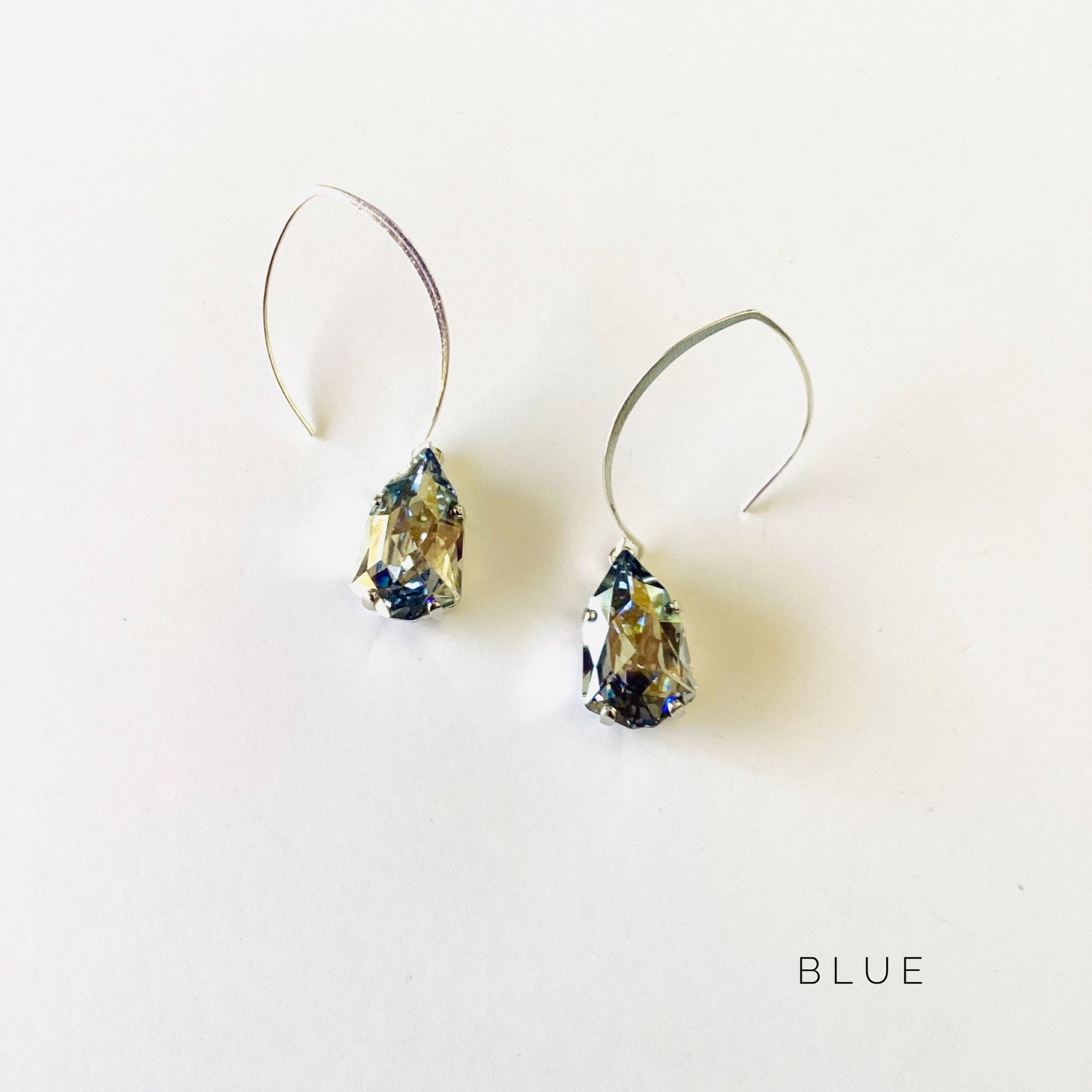 Trilliant Drop Earrings {Multiple Colors!}
