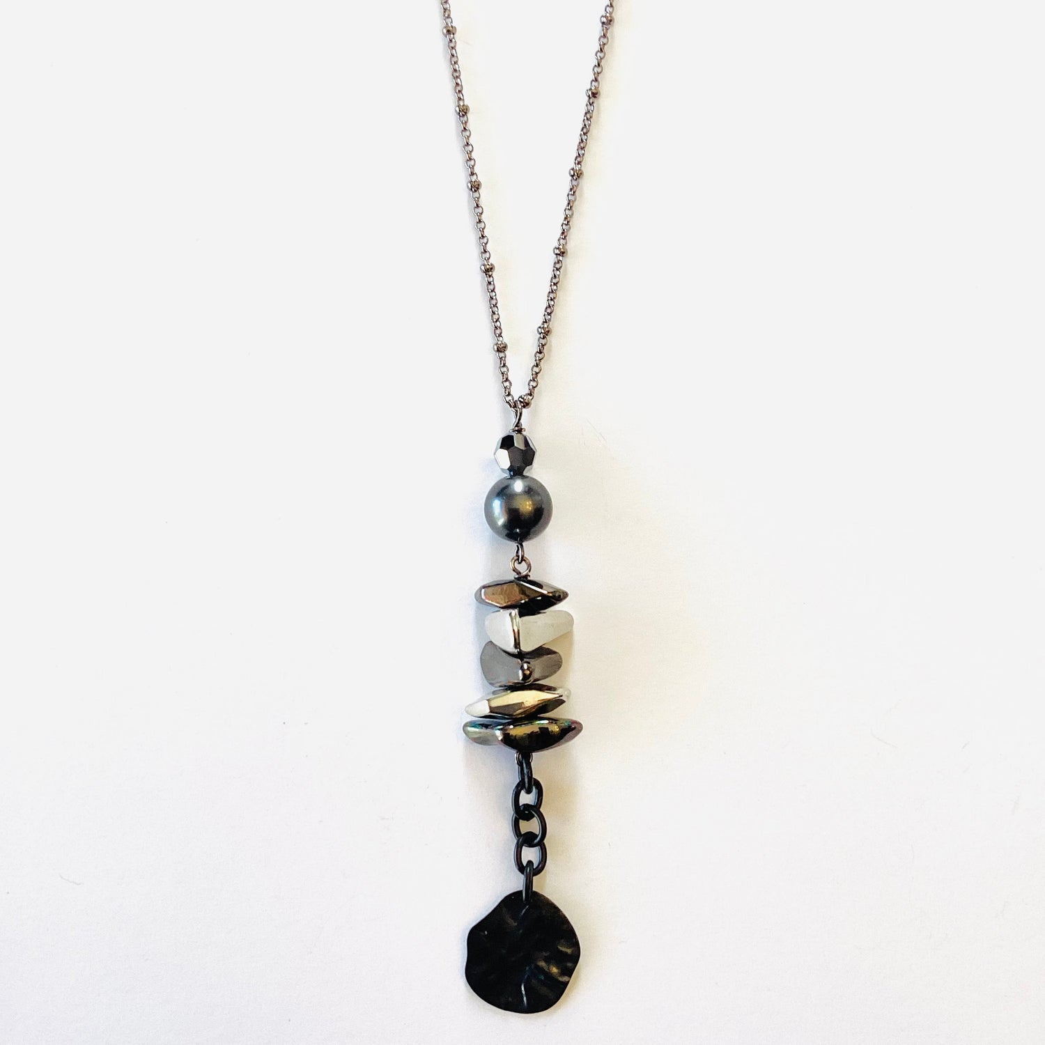 Tribal Stones Long Necklace