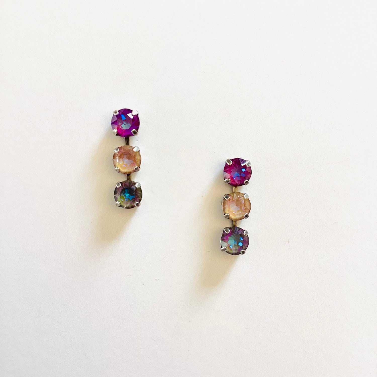 Polka Dot Earring in Fall Hues