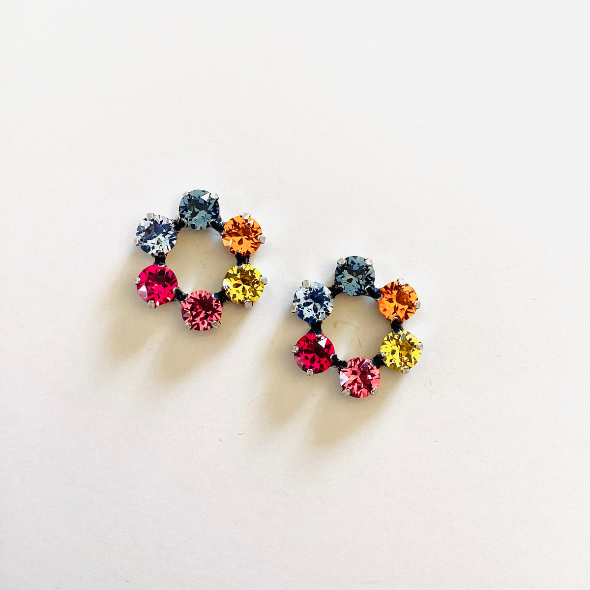 Fall Vibes Round Earrings - KaraMarie