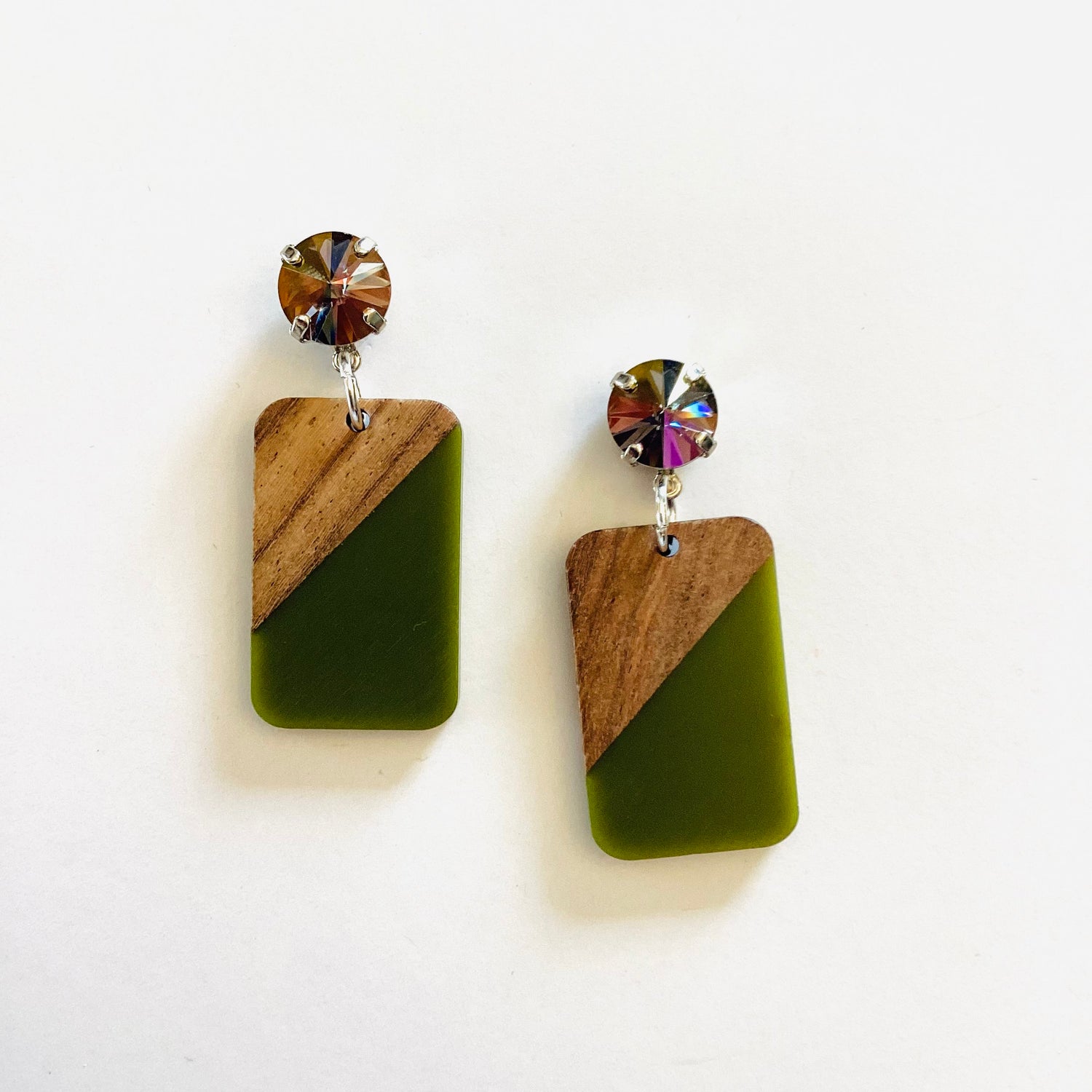 Olive Wood Earrings