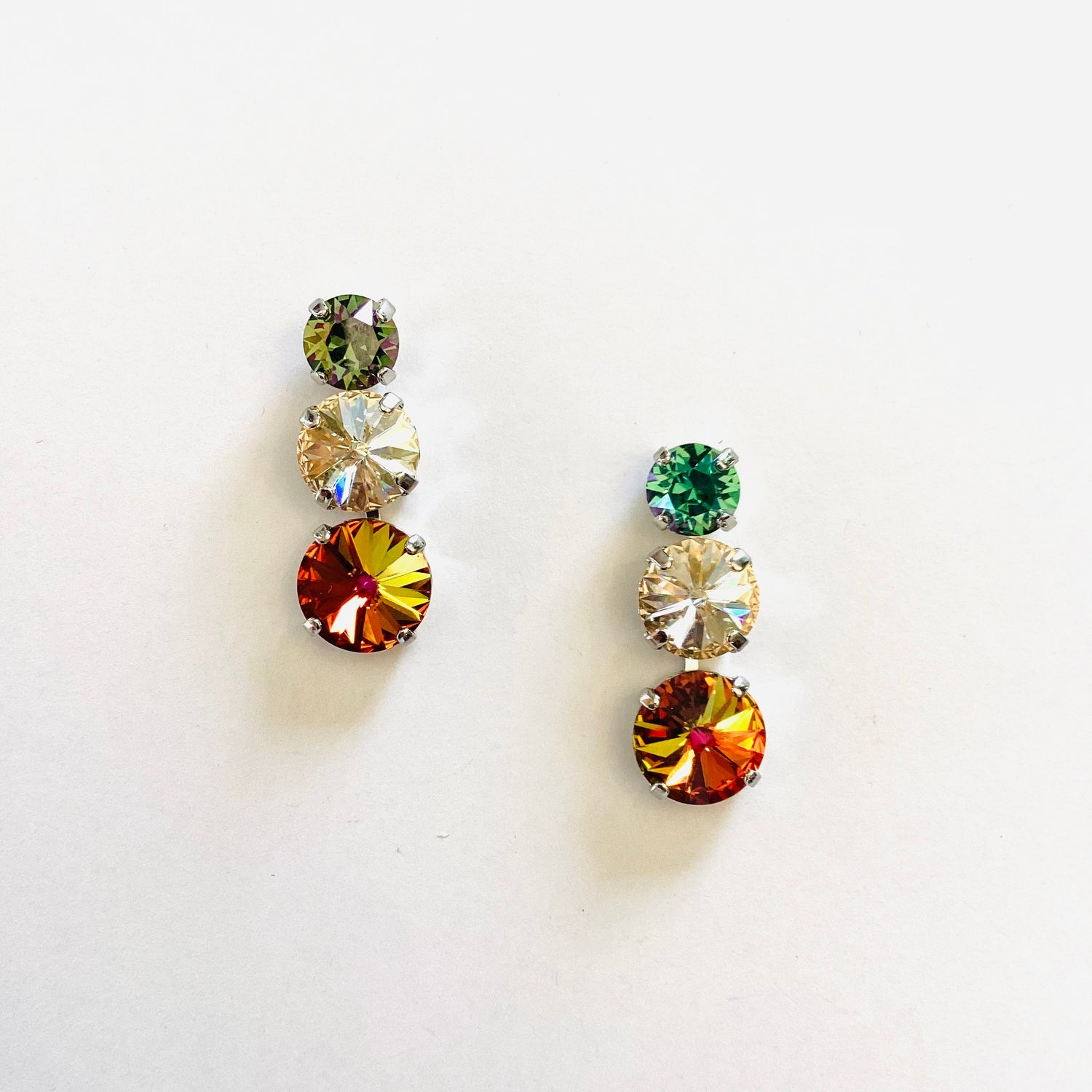 Thoughtfully Crafted Graduated Polka Dot Earring - KaraMarie