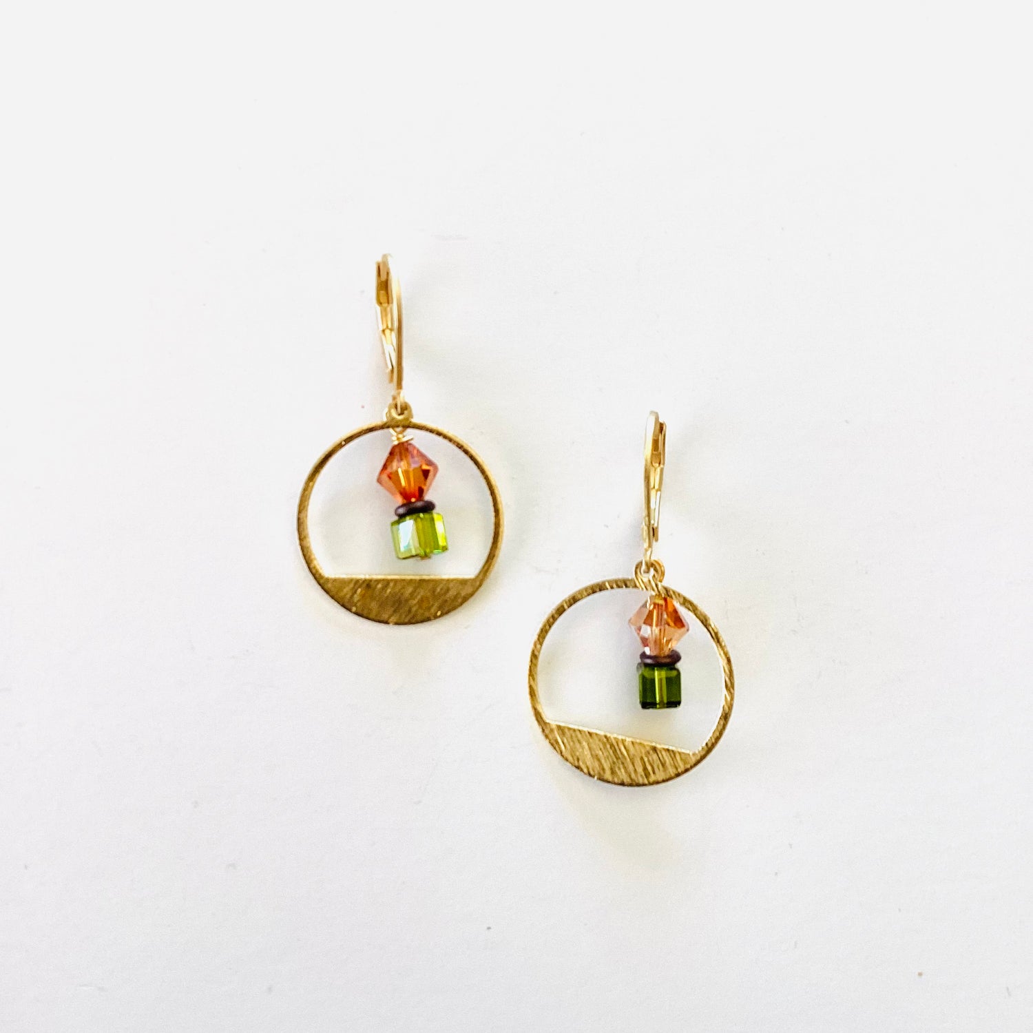 Ring of Gold Drop Earring