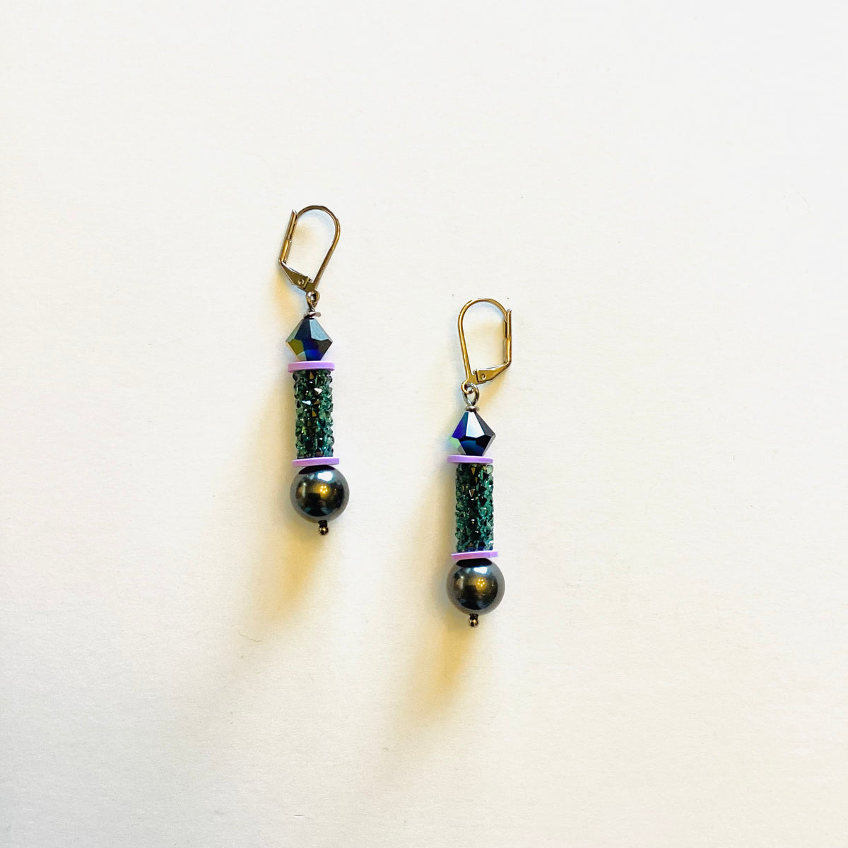 Black Flame Candle Drop Earrings - KaraMarie