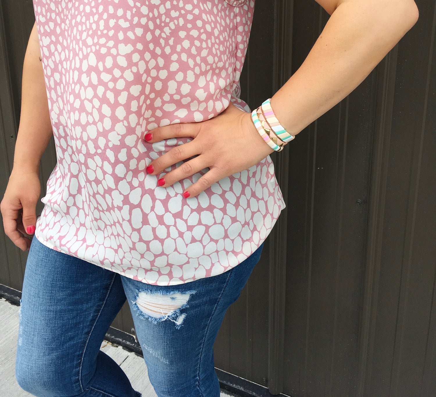 Make Me Blush Stretch Bracelets