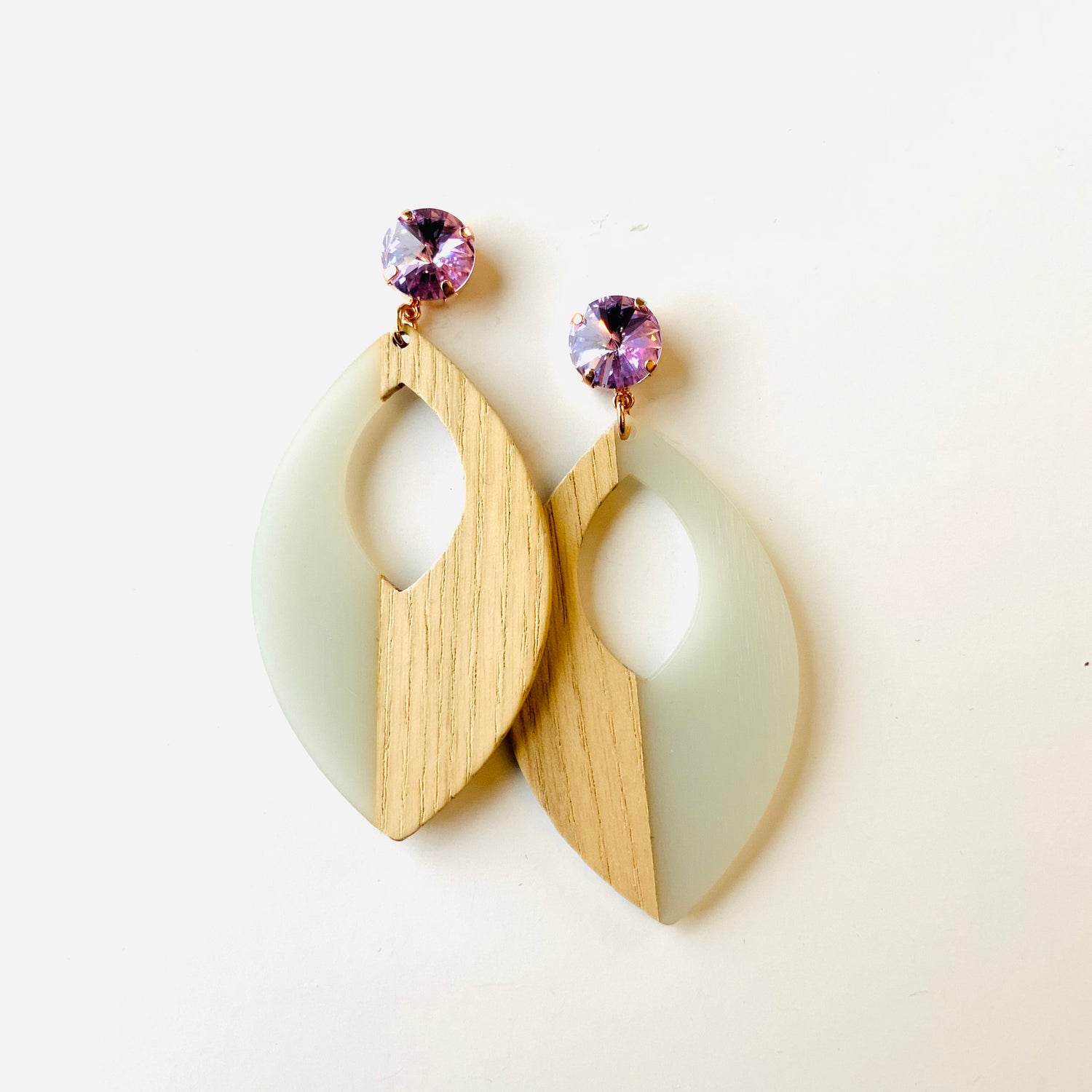 Give Me Grace Wood Earring - KaraMarie