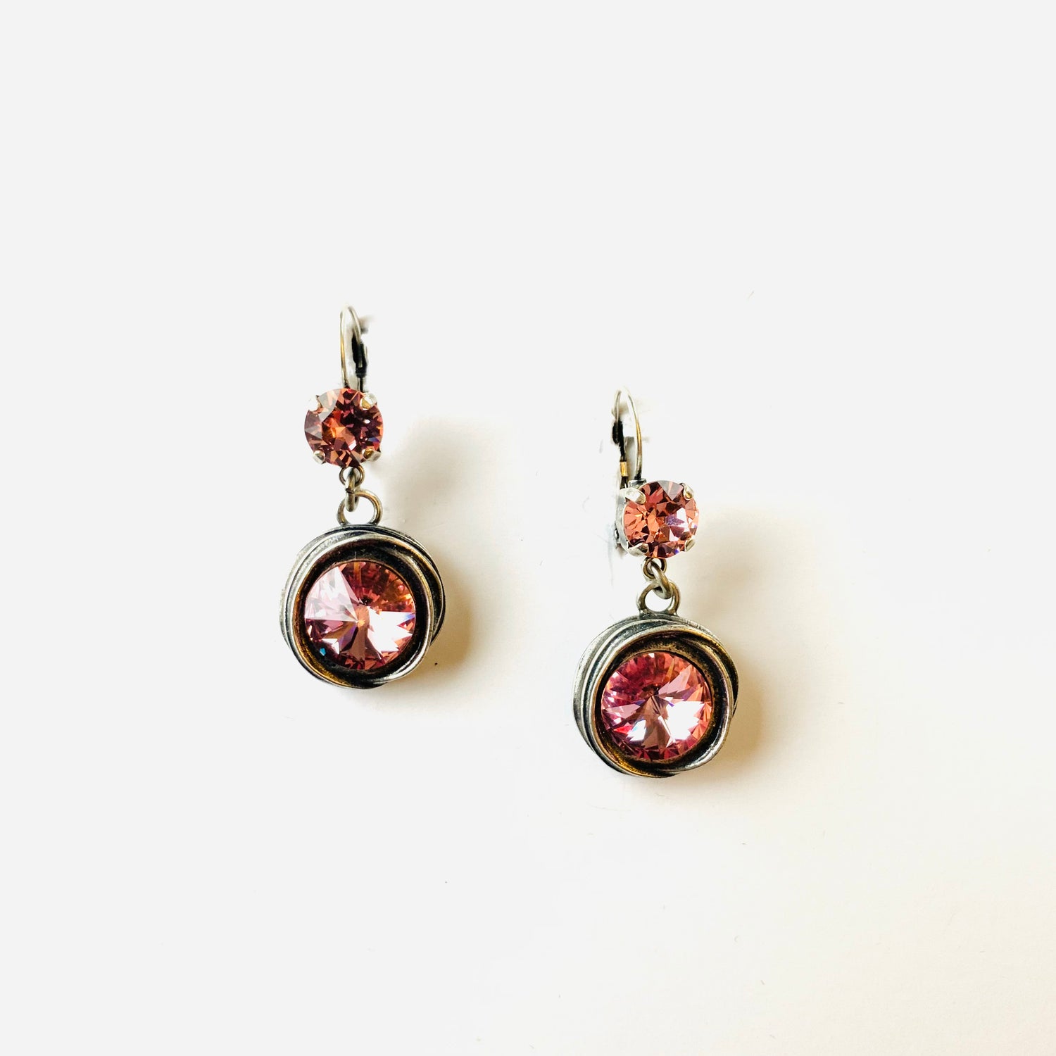 Pops of Pink Drop Earrings
