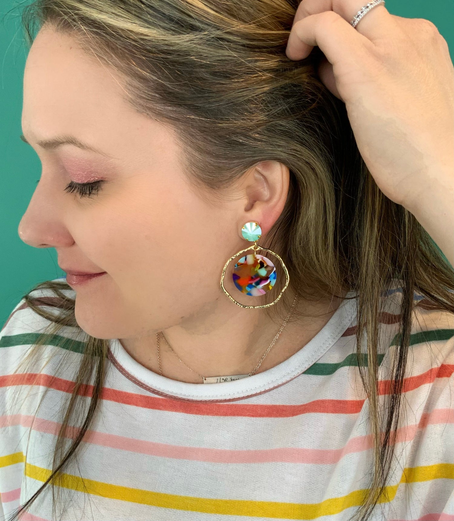 Confetti Drop Earrings - KaraMarie