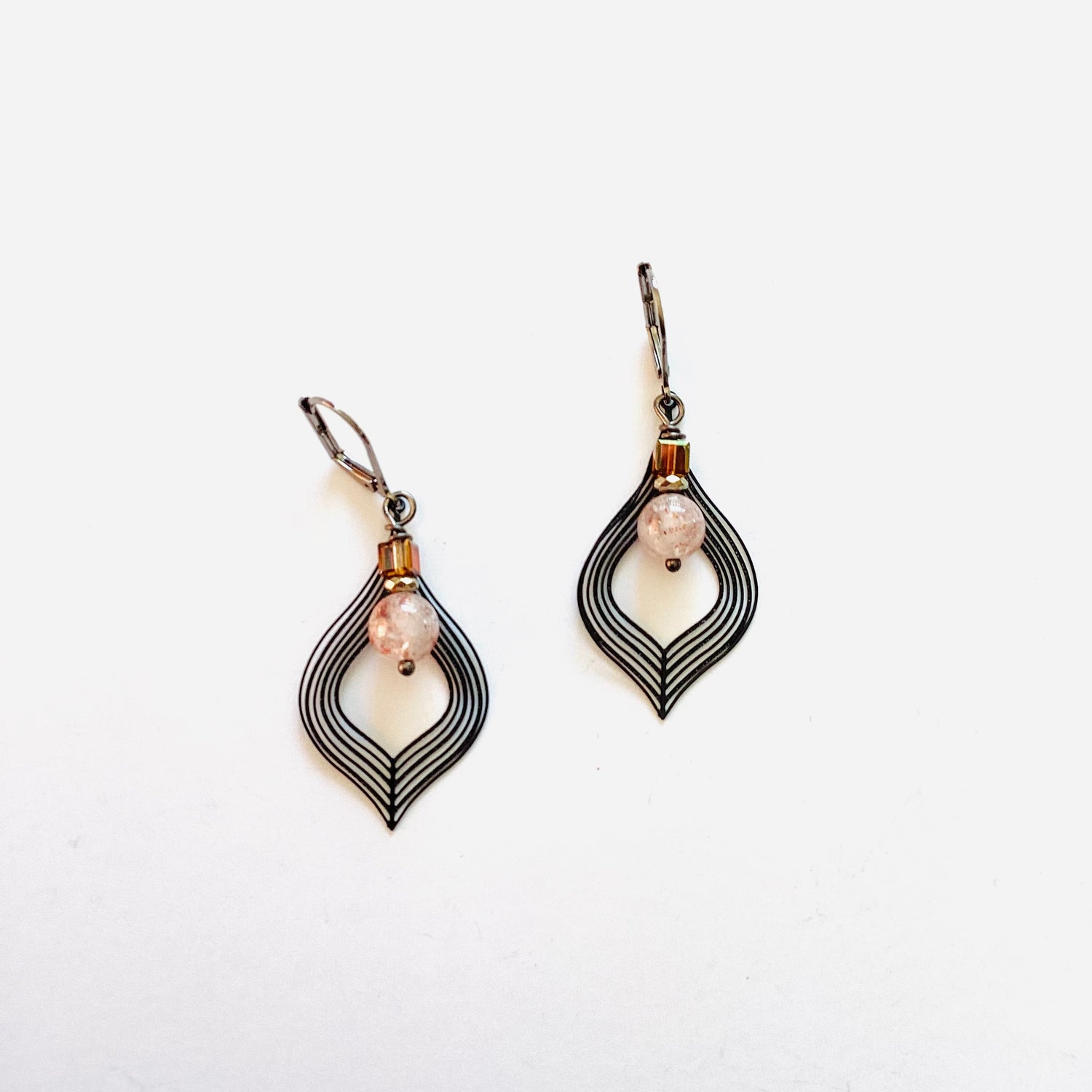 Teardrop Tribal Drop Earrings