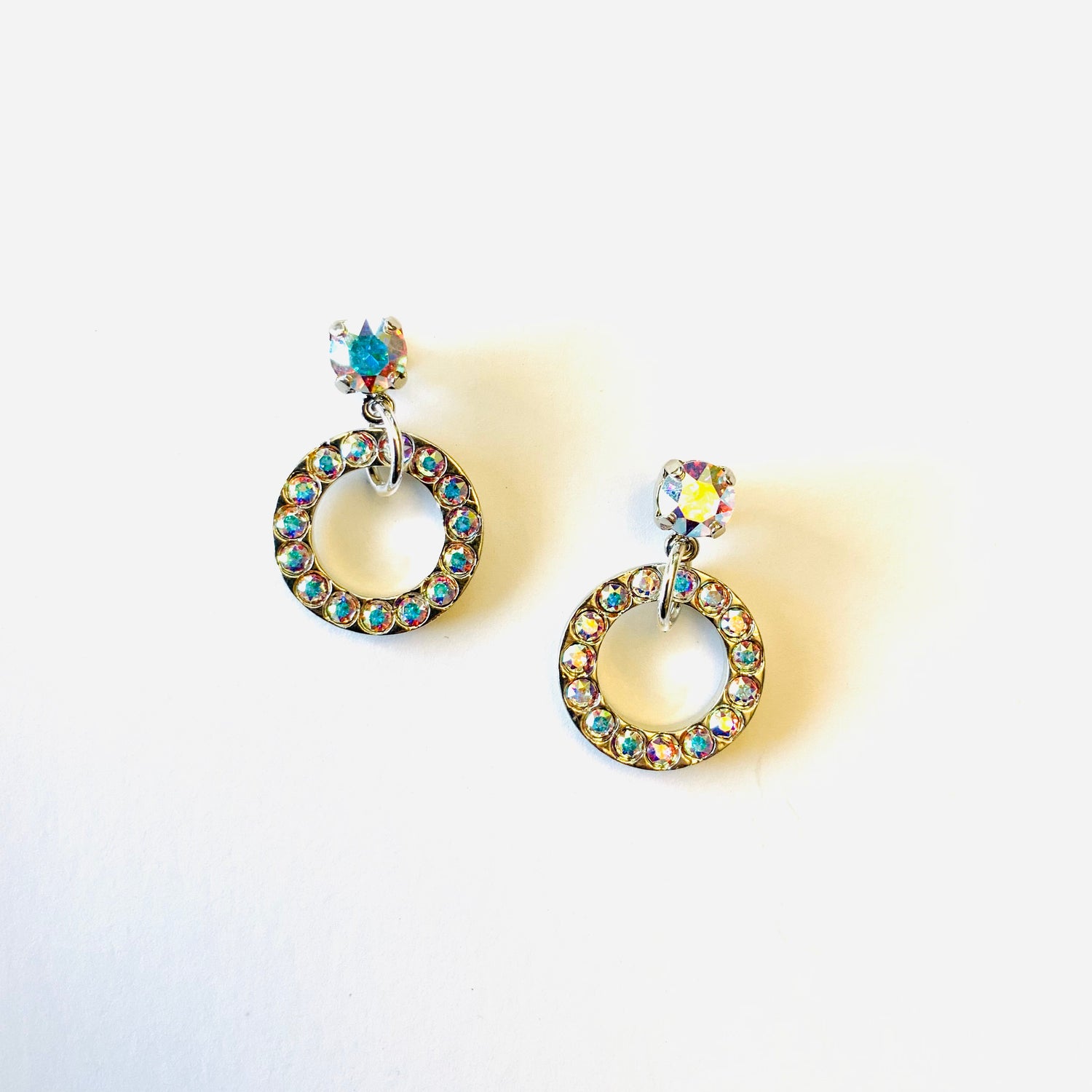 Dainty AB Hoop Earrings